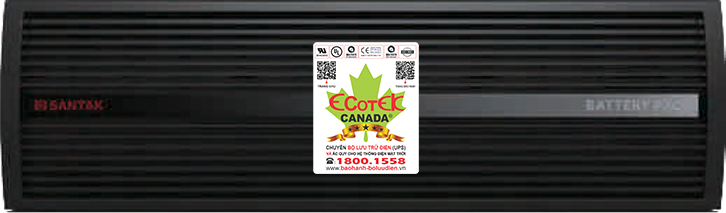Bộ lưu điện Santak - mã hàng RANK10K EBM - Văn Phòng Đại Diện Ecotek Canada Promotion Trade Corporation Tại TP. Hồ Chí Minh (Canada)